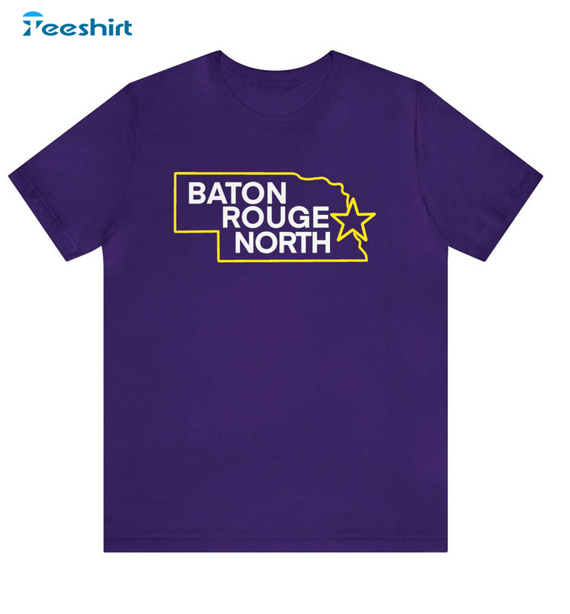 Baton Rouge North Omaha Shirt, Lsu Omaha Tigers Long Sleeve Unisex Hoodie