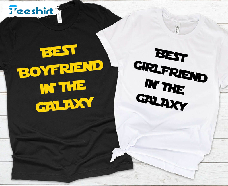 Best Girlfriend In The Galaxy Trendy Sweatshirt, Long Sleeve