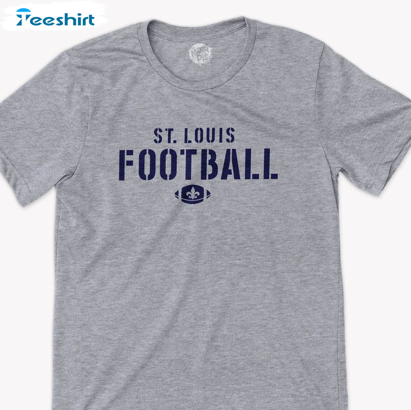 St Louis Football Shirt, Retro Football Battlehawks Short Sleeve Crewneck